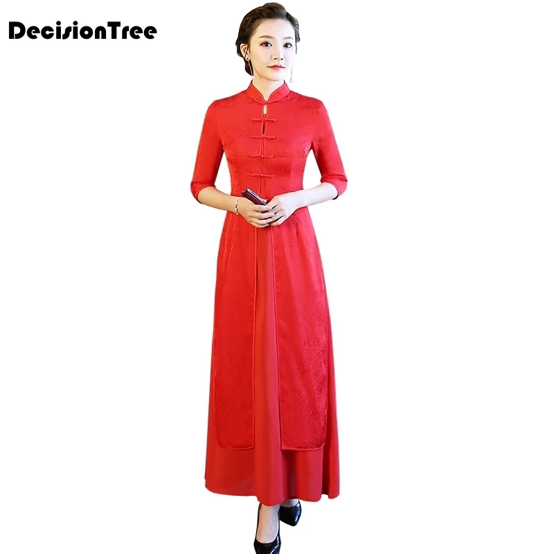 Длинное платье aodai, вьетнамское платье для женщин, традиционная одежда, платье ao dai, восточное платье, китайское платье, Ципао, чонсам