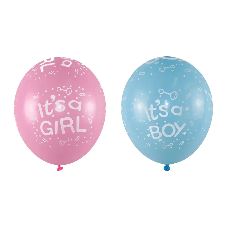 

100pcs Baby Shower Party Balloon Its A Boy/Girl Balloons Gender Reveal Baby Shower Balloons Birthday Party Decorations Supply