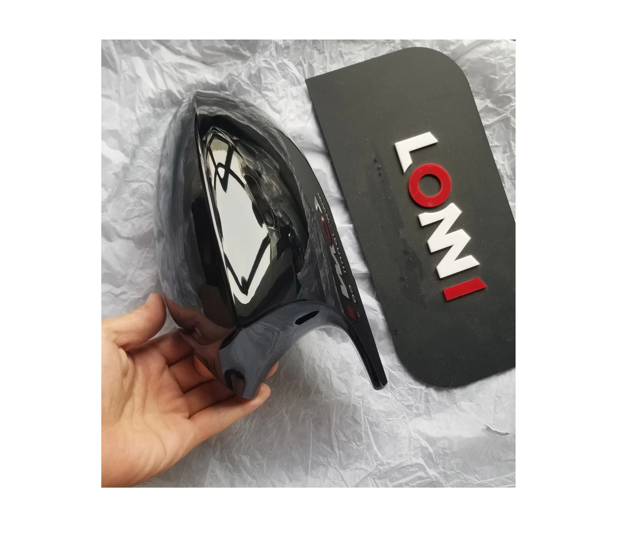 Для BMW E90 E92 E93 2005 11 запасная блестящая черная крышка зеркала заднего вида не просто