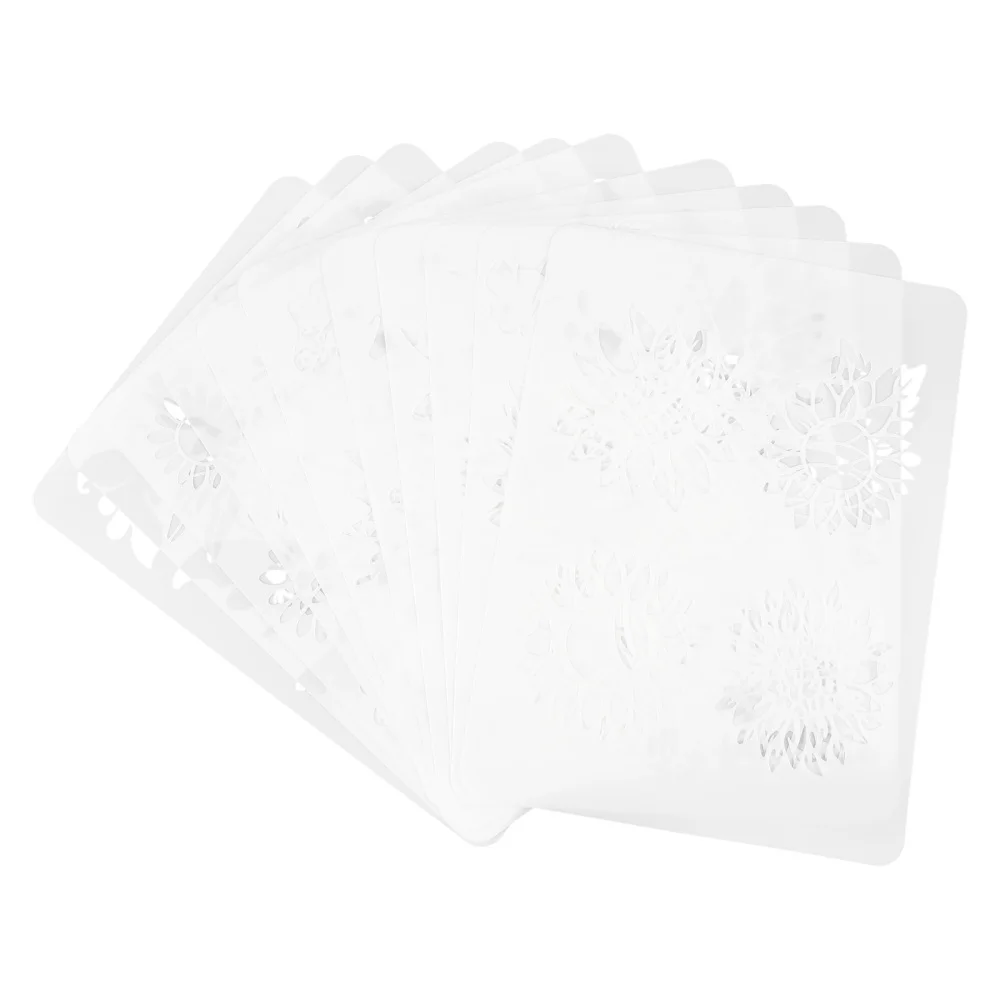 

11pcs Sunflower Drawing Stencils Floral Art Craft Kids Painting Templates