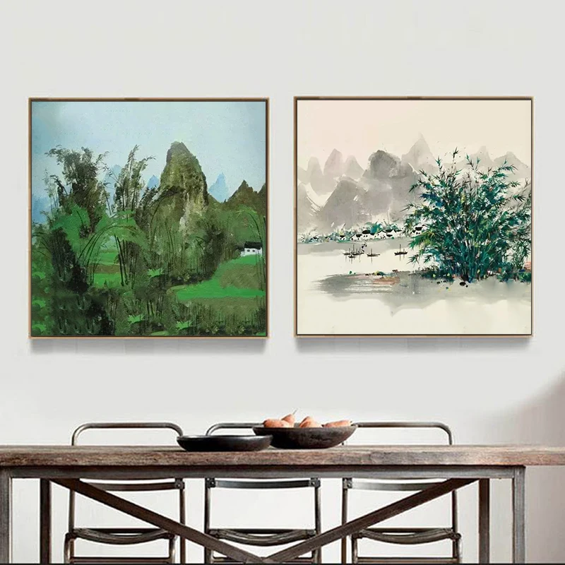 DIY Рисование по номерам картины против инструментария у гуаньчжун искусство