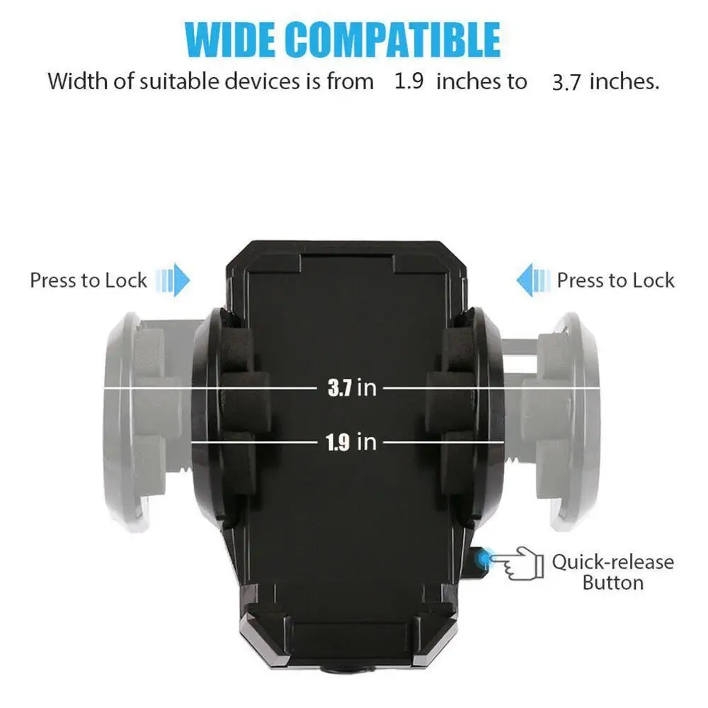 

360 Rotate Car Phone Holder For iPhone X XS MAX XR Windshield Suction Car Mount Holder Phone Stand For Samsung S9 Suporte in Car