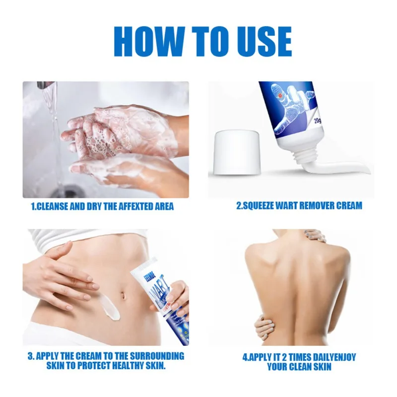 

20g Wart Removal Cream Body Treatment Skin Tag Remover Plantar Warts Ointment Chinese Herbal Medicine Plaster maquiagem