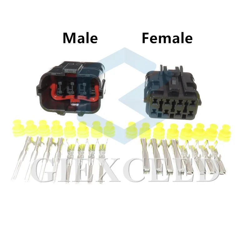 8 Pin MG640341 MG610339 Женский Мужской Водонепроницаемый Электрический провод разъем