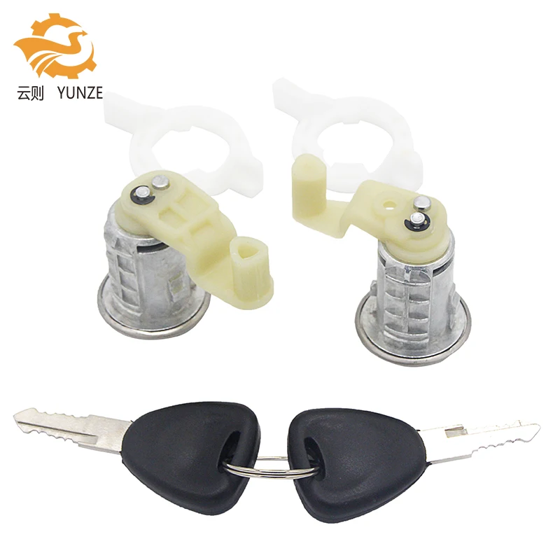 7701472806 дверной замок правый левый с 2 ключами для RENAULT MEGANE I SCENIC CLIO II MASTER THALIA I|Замки и