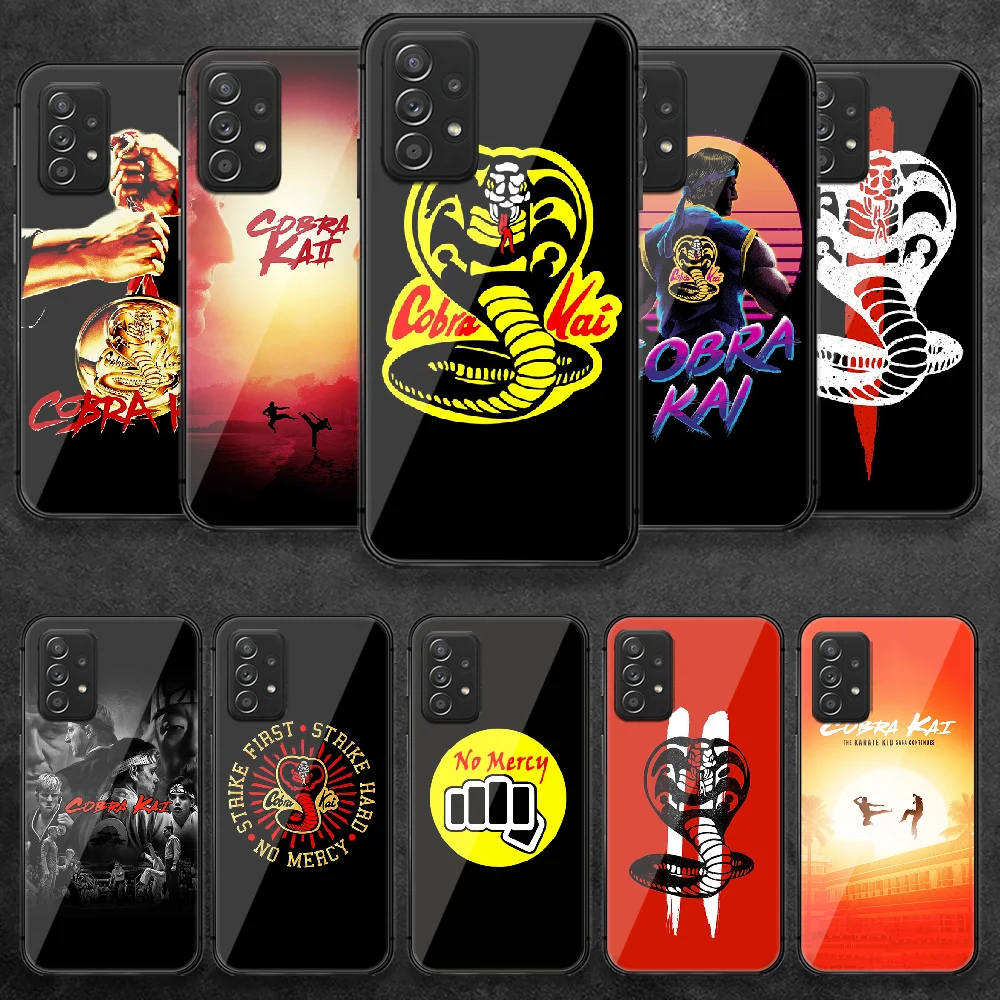 

Cobra Kai TV Drama Tempered Glass Phone Case Cover For Samsung Galaxy A 10 12 20 E 21 30 32 50 40 51 52 70 71 72 S Back 3D Etui