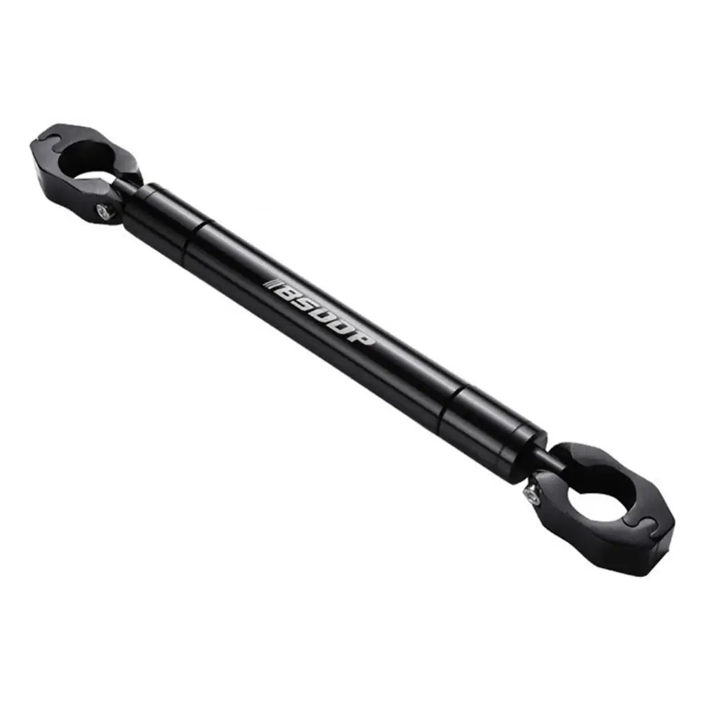 

Adjustable Aluminum Alloy Motorcycle Strength Lever- CNC Universal Handlebar Balance Crossbar black red blue 11.8 inch length