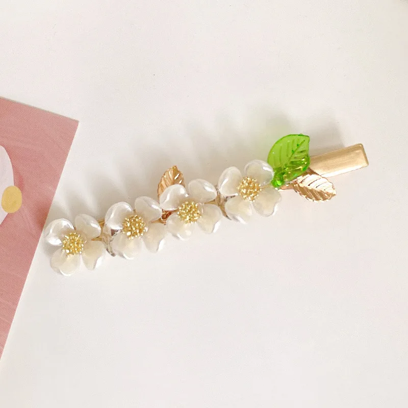 Заколка для волос в виде цветка заколка с боковым зажимом Carson темпераментные