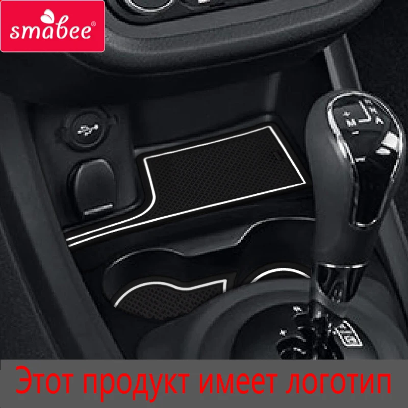 

Smabee Anti-Slip Gate Slot Cup Mat for Lada Vesta 2015 2016 2017 2018 2019 Rubber Coaster Car Accessories 6Pcs Cushion Stickers