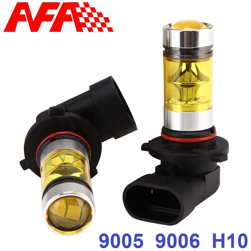 

LED Fog Light Bulb Golden 9005 9006 H11 H13 H10 HB3 HB4 White Daytime Running Lights RDL 6000K 360 Degree Beam Angle 1200LM