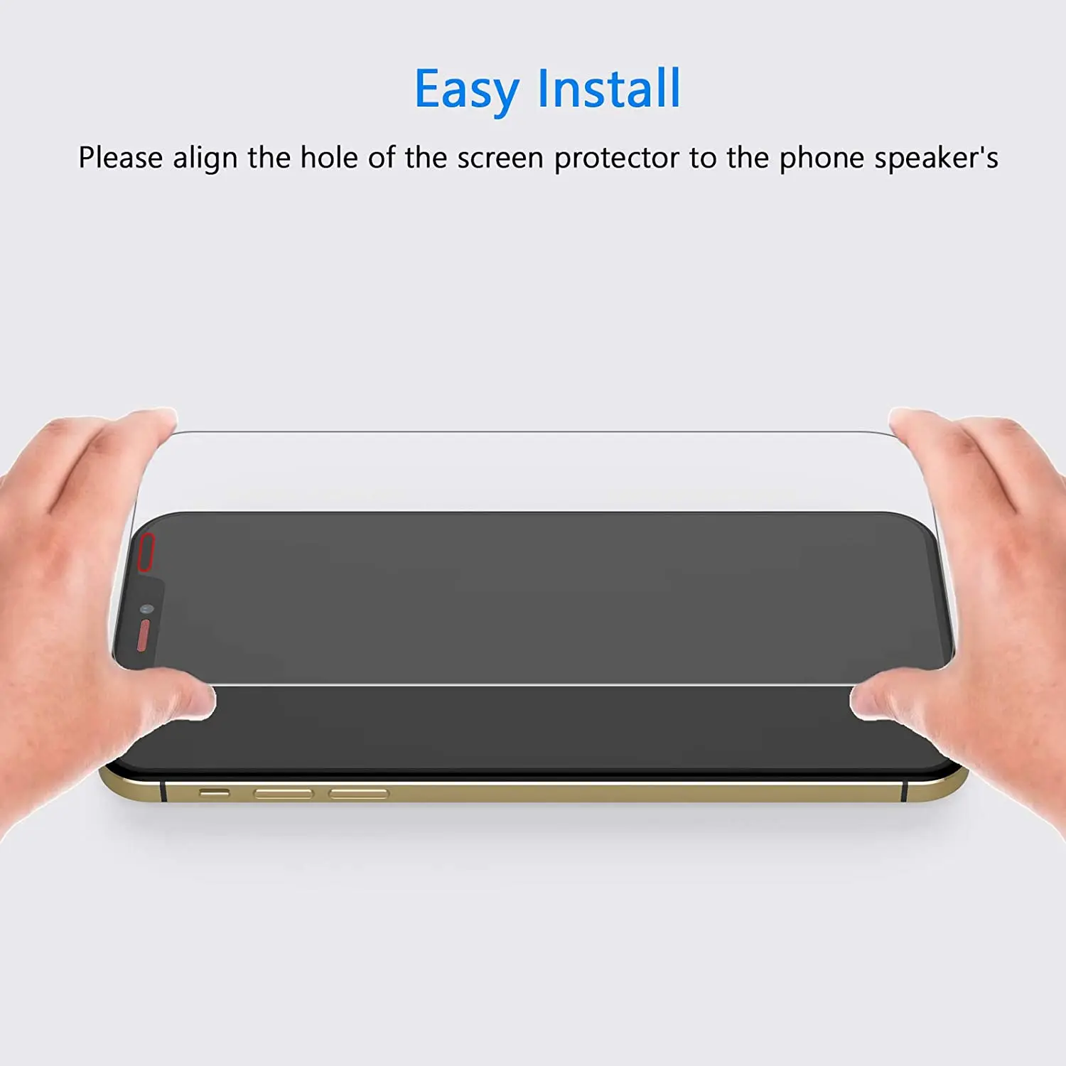 

2 PCS tempered glass screen protector, suitable for Apple Iphone12/12PRO high-quality HD film mobile phone accessories