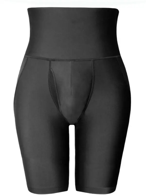 Новые мужские трусы боксеры с высокой талией нижнее белье шорты для йоги|Шорты