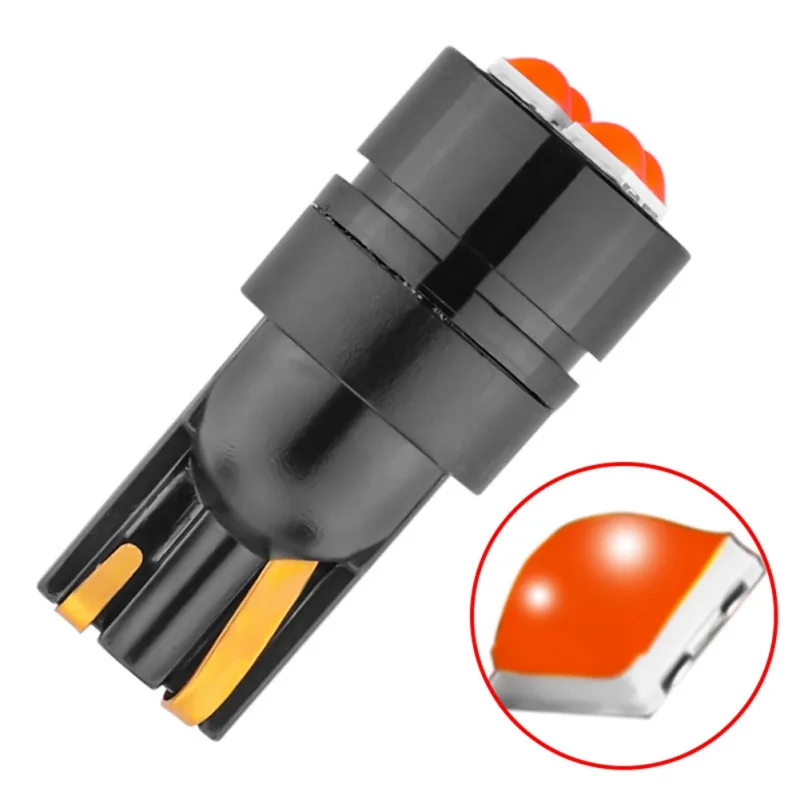 Комплект из 2 предметов высокого Мощность T10 3030 4SMD супер яркий светодиодный