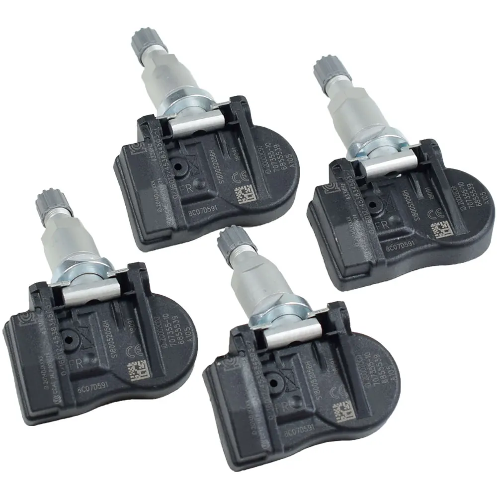 Датчик контроля давления в шинах 4 шт. 433 МГц TPMS 36106881890 для BMW F20 F21 F22 F23 F45 F46 Mini Clubman F54
