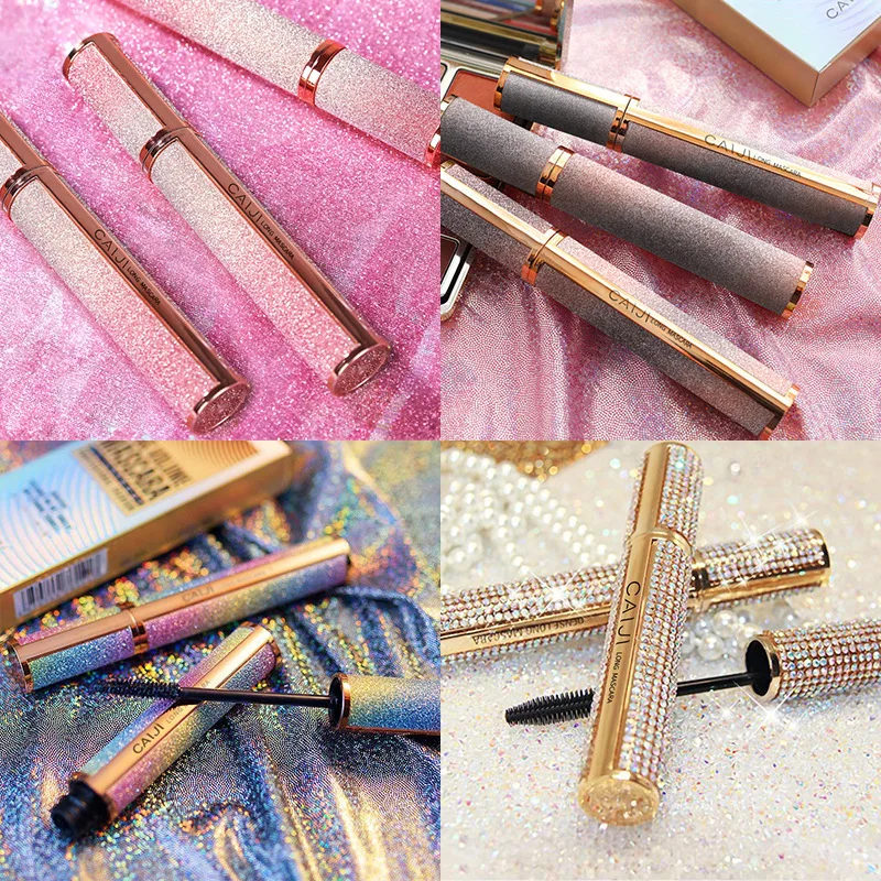 

Diamond Starry Sky Mascara Waterproof Eyelashes Cosmetics Makeup Brushes Tools Rimel Maquiagem For Eye Lash Extension Wholesale