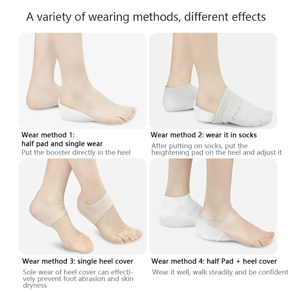 Силиконовые стельки для скрытой невидимые тапочки из силикагеля уход за ногами |