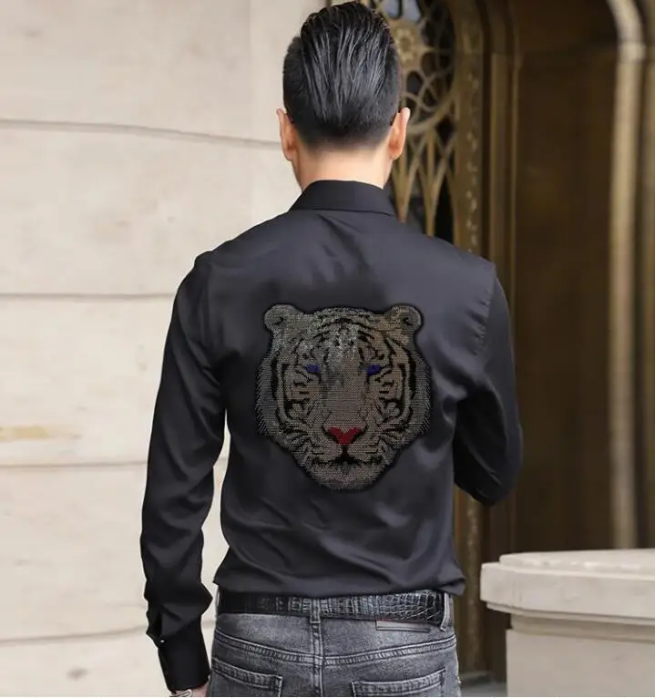

Men's shirts Streetwear Hot drill summer Brand man shirt Clothes