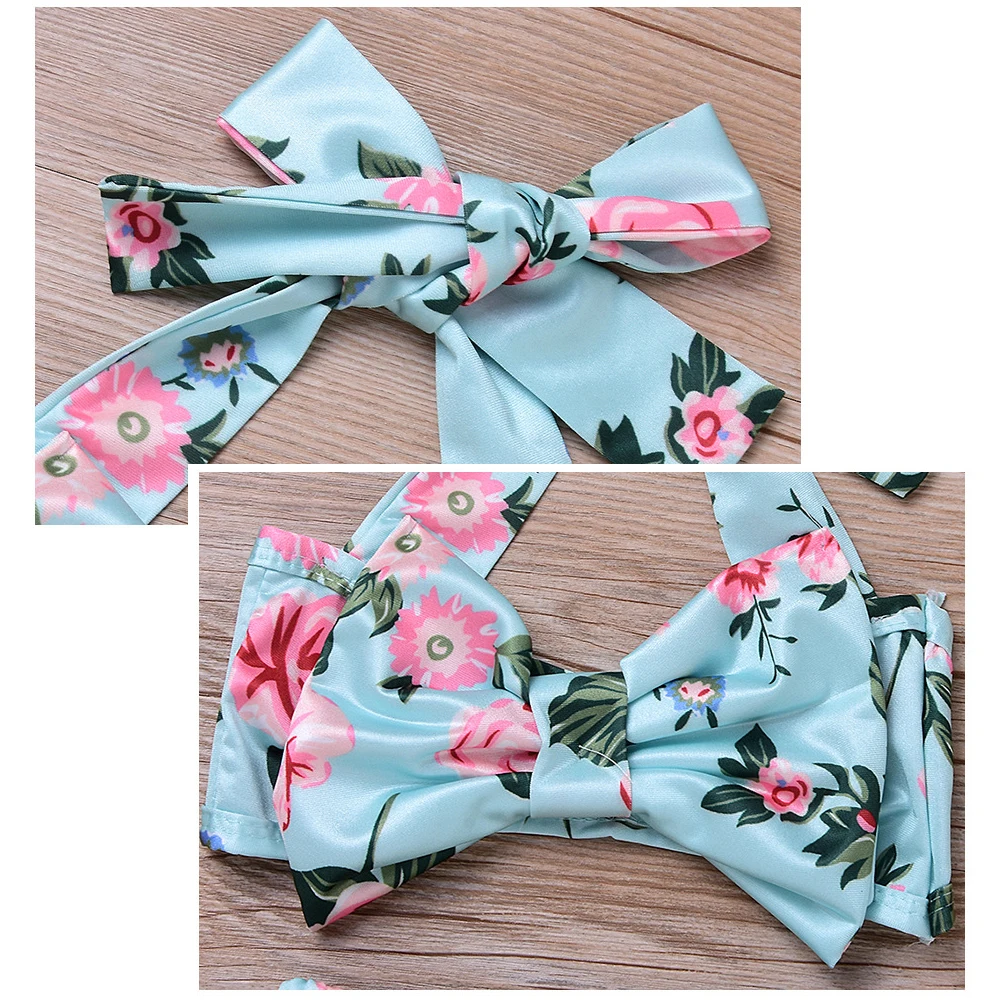 Новинка 2021 комплект бикини для маленьких девочек летний купальник с цветочным