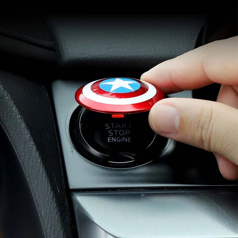 Кнопка запуска автомобиля с одним нажатием декоративный круг для suzuki swift opel mokka w210