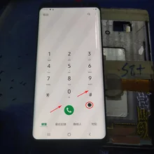 Распродажа оригинальный ЖК-дисплей с точкой и линией для Samsung Galaxy