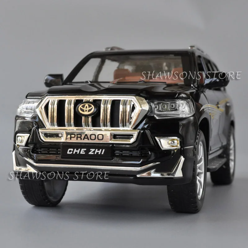 Diecast металлические 1:24 масштабная модель автомобиля игрушки Land Cruiser Prado