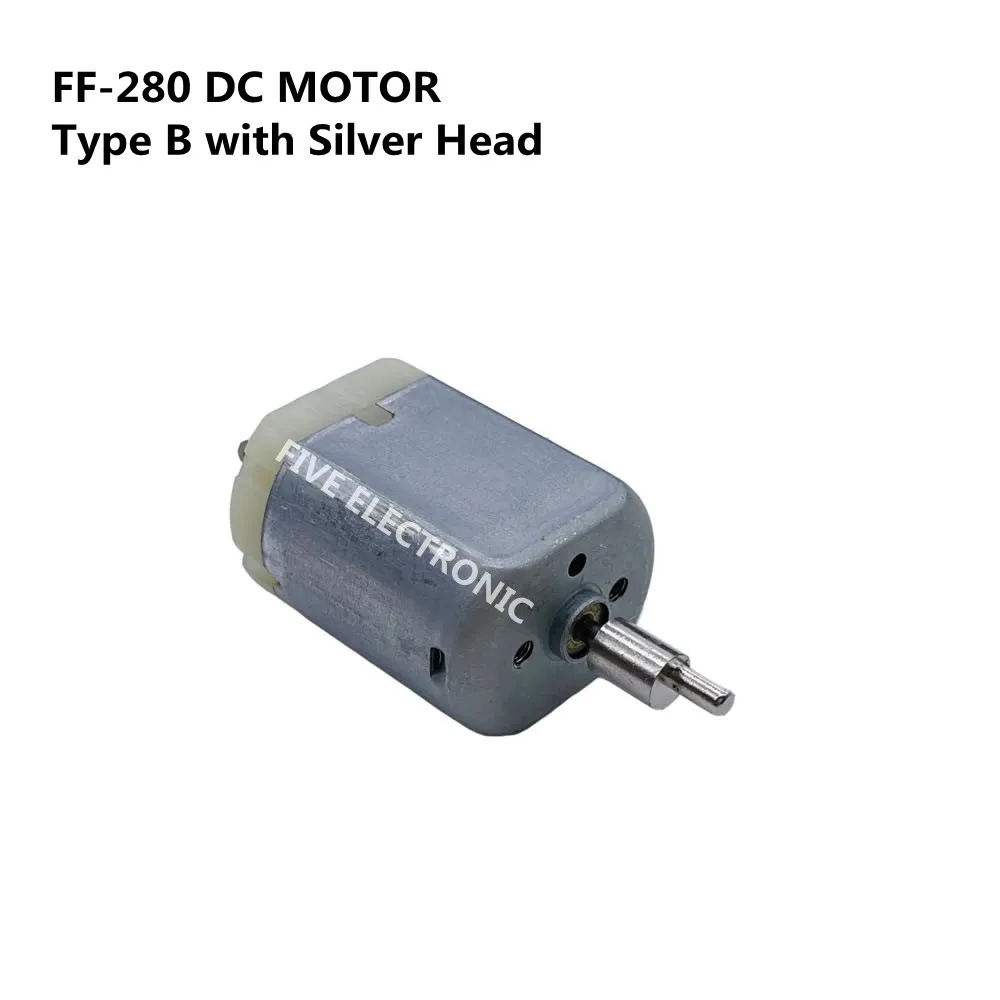 2.4V FF-280 Micro DC Motor High Speed for Hair Clipper/Shaving Knife/Razor/Boat/Car/Tank Model |