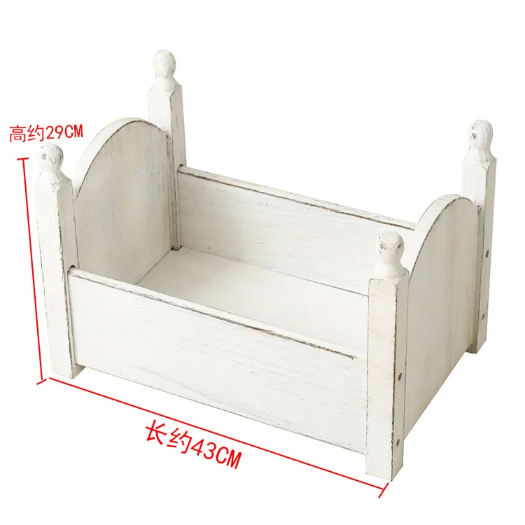 Детский реквизит маленькая кровать 29*43 см фотостудия фотография фазы сто дней