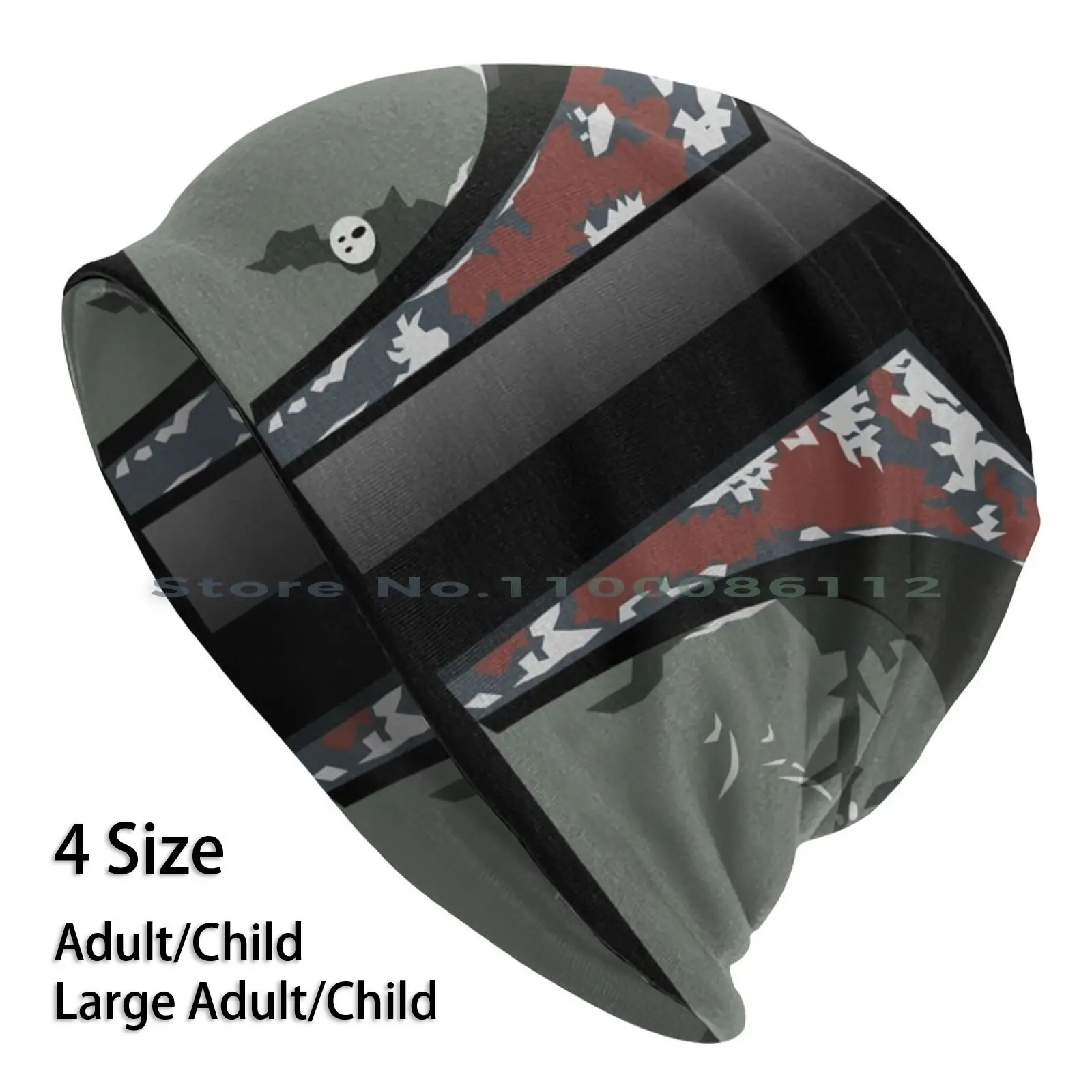 

Sci-Fi Helmet Beanies Knit Hat Pilot Starfighter Imperial Helmet Mask War Toy Force Character Popular Costume Space Cosplay Fun