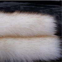 chzimade 20x30cm soft plush artificial faux fox fur fabric handmade dyed garment fabric diy sewing crafts