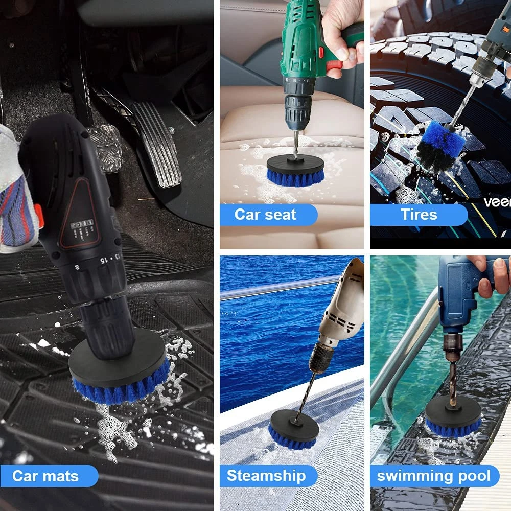 

Toilet Brush Cleaning Household Drill Brush Brushes Bathroom Products Detailing For Car Kit Brush Screwdriver Kitchen Wash Tools