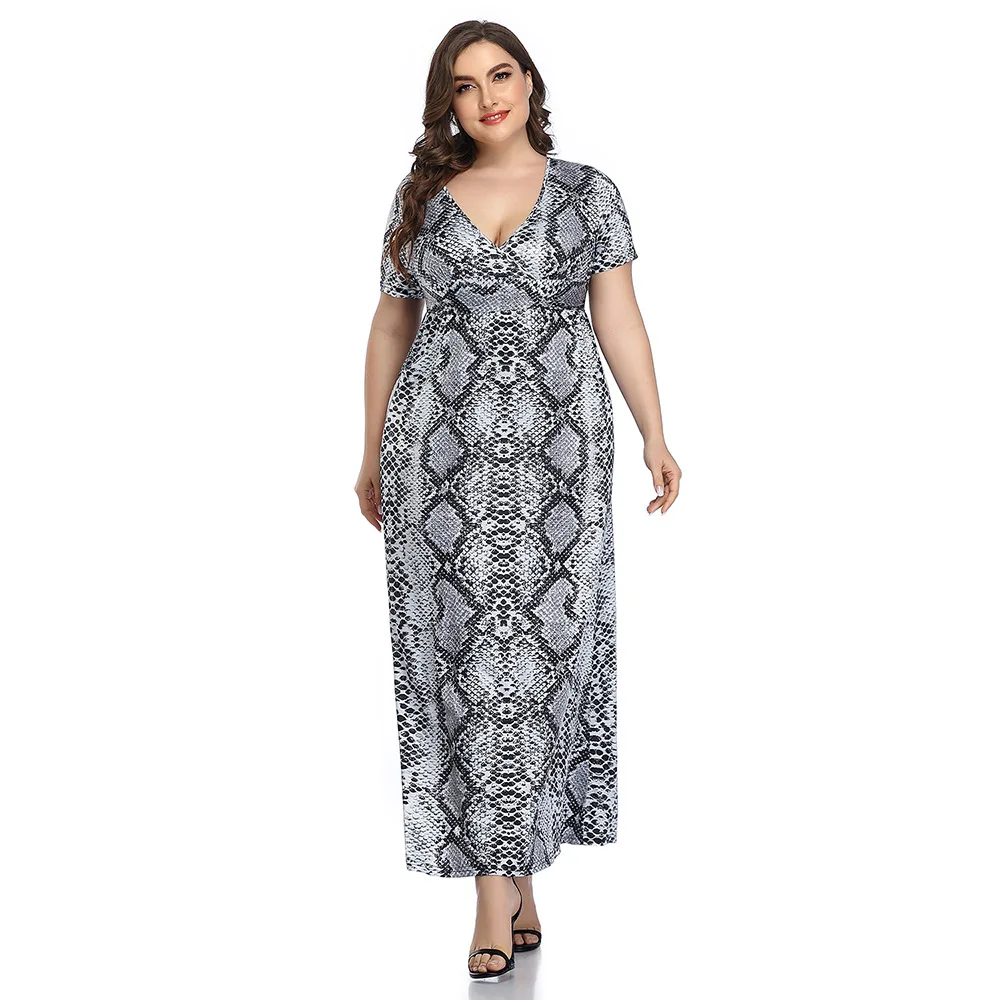 

2021 Female Summer Sexy Floral Dress Long Skirt