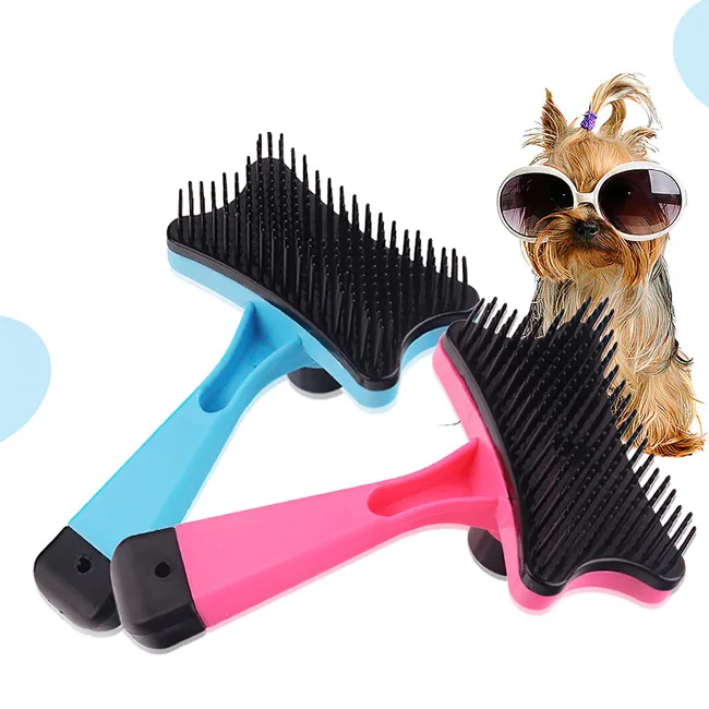 

Pet Bath Grooming Comb Cat Hair Teddy Bear Hair Self-Cleaning Dog Brush