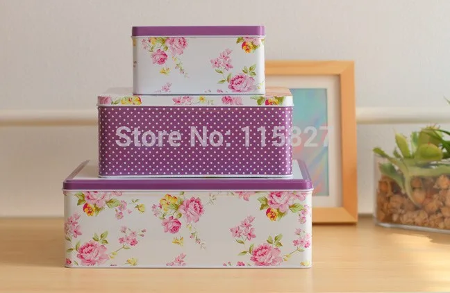 Бесплатная доставка! 2014 новый цветочный дизайн Jumbo металлический оловянный чехол