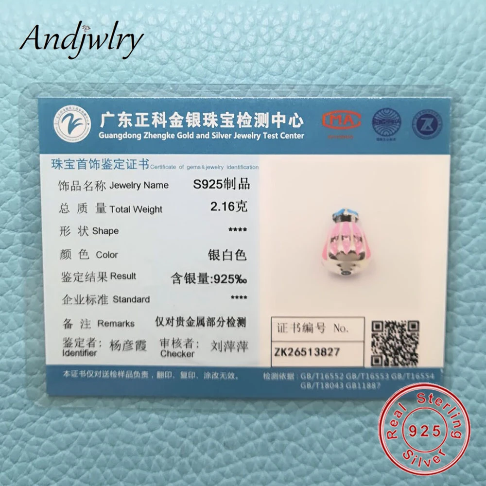 Подходят для оригинального очаровательного браслета 925 пробы серебряные