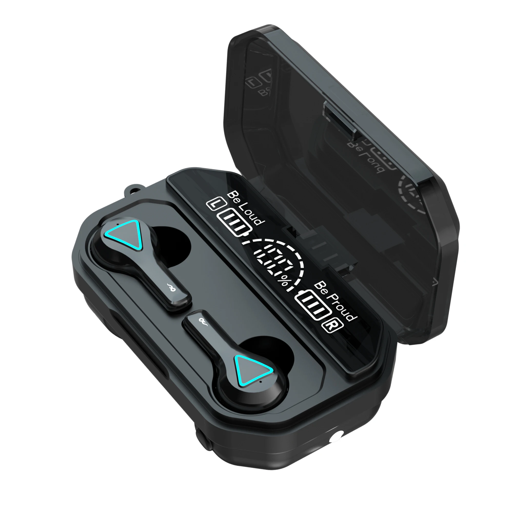 Беспроводные наушники TWS Bluetooth 2000 мА/ч зарядная коробка для спорта