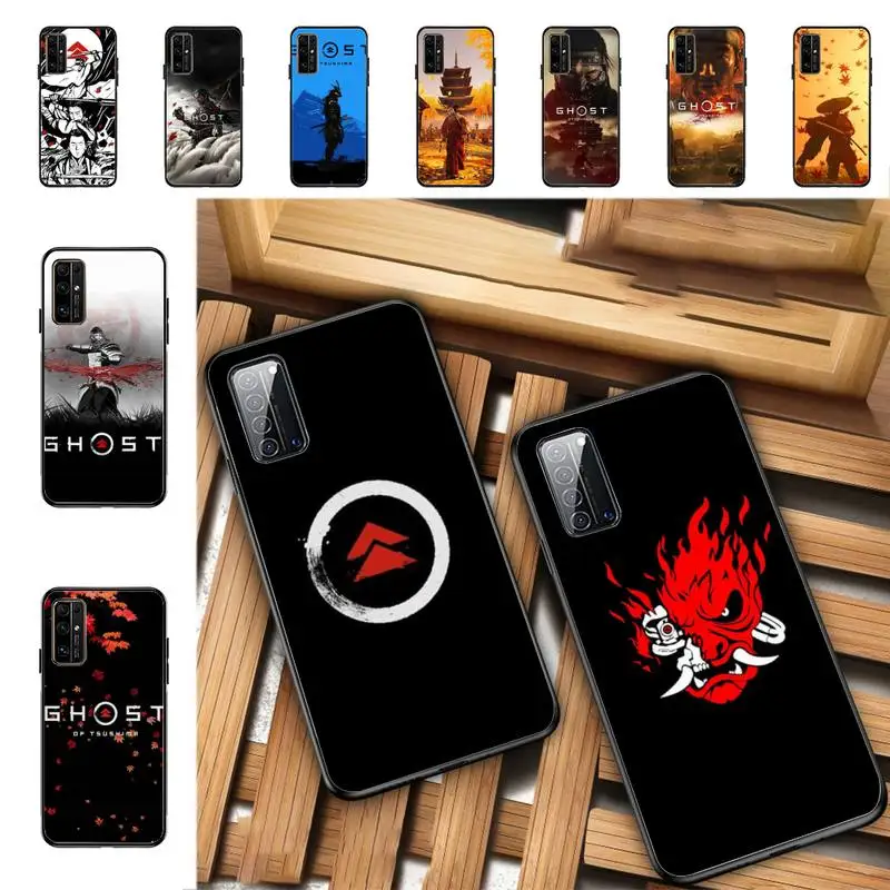 

YNDFCNB ghost of tsushima Phone Case for Huawei Honor 10 i 8X C 5A 20 9 10 30 lite pro Voew 10 20 V30