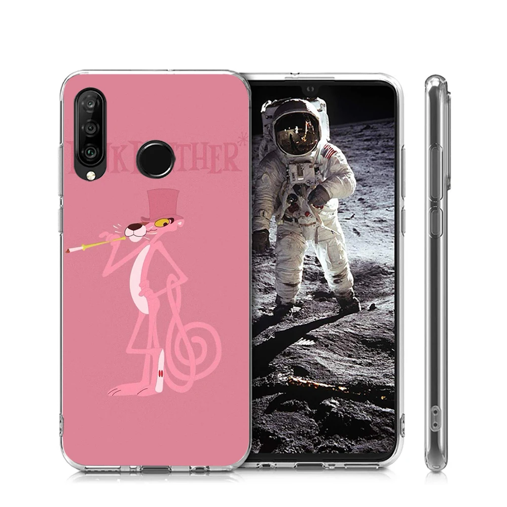 Pink Panther Soft Case for Huawei Mate 30 20 Lite Pro Nova 5i 4 3i 3 Y6 Prime 2018 Y9 2019 |