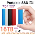 Внешний жесткий диск M.2 USB 3,1, 8 ТБ SSD, жесткий диск для настольного ПК, мобильного ноутбука, компьютера, скорость Type-C, карта памяти