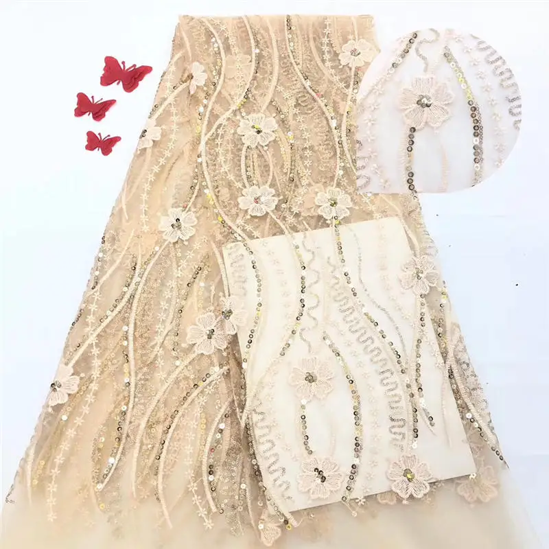 Красные золотые Высококачественные швейцарские шнурки с блестками африканская