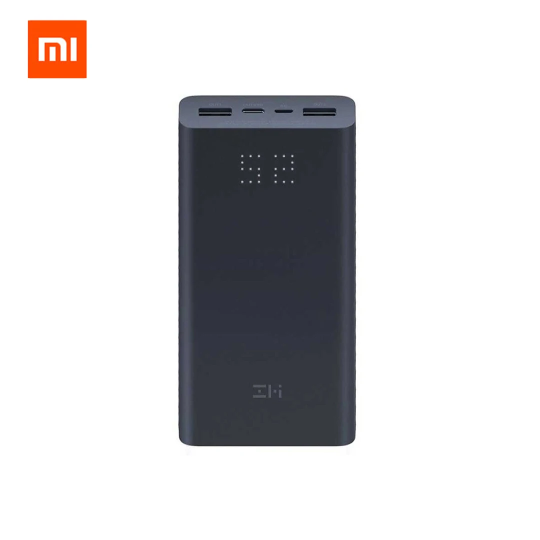 Новый внешний аккумулятор Xiaomi ZMI QB822 20000 мАч мощный цифровой дисплей QC3.0 быстрая