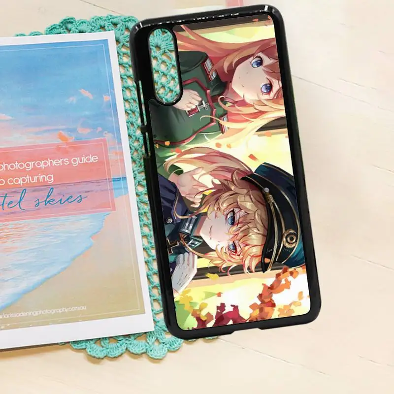 

Japan Anime youjo senk high quality Phone Case PC for iPhone 11 12 pro XS MAX 8 7 6 6S Plus X 5S SE 2020 XR