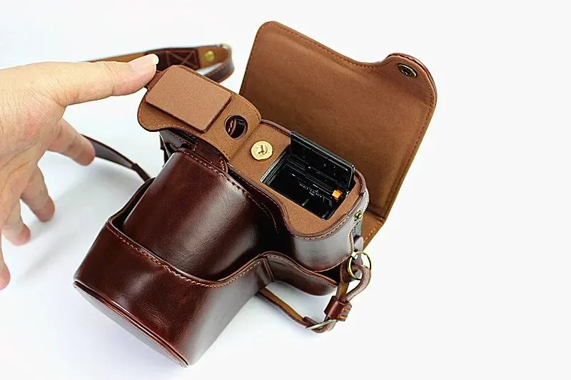 Luxury PU Leather Camera Case Bag For Fujifilm Fuji X100 X100S X100T X100V X100F XA5 XA7 XA20 XT100 XT200 XT10 XT1 XF10 XS10