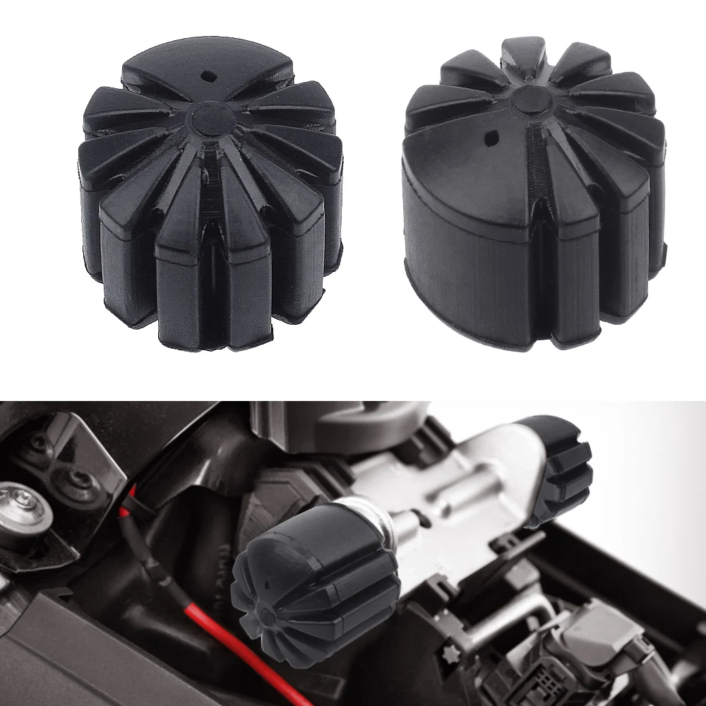 

LEEPEE 1Pair Black For BMW K1600 R1200GS/RT R1250GS/RT S1000XR Rider Seat Lowering Bracket Rubber Motorcycle Seat Lowering Kit