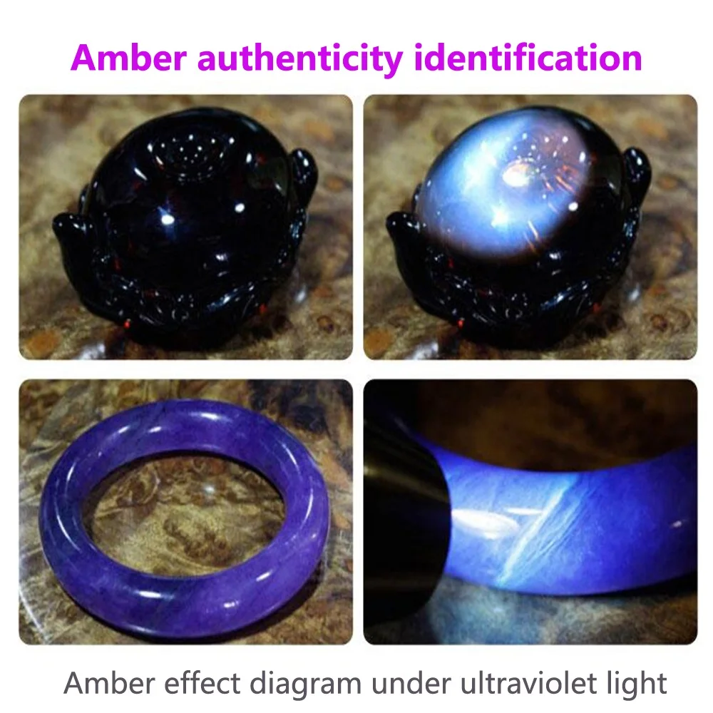 Ультрафиолетовый фонарь Alonefire SV27 мощный УФ светильник для кемпинга детектор мочи