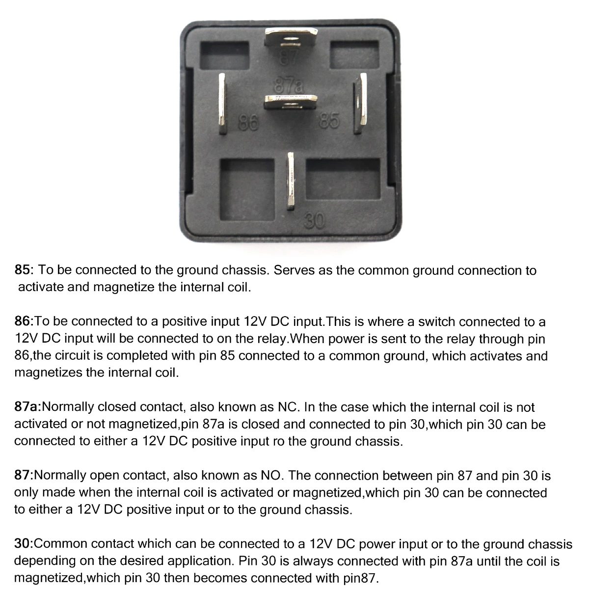 6-12 V коробка предохранителей с 5 шт. 5Pin 12V 100A реле и 1 4Pin 40A для автомобиля грузовика