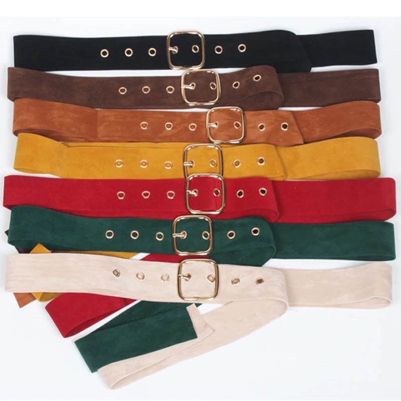 2021 стиль Новинка В стиле ретро Бархатные женские туфли на квадратном Пряжка