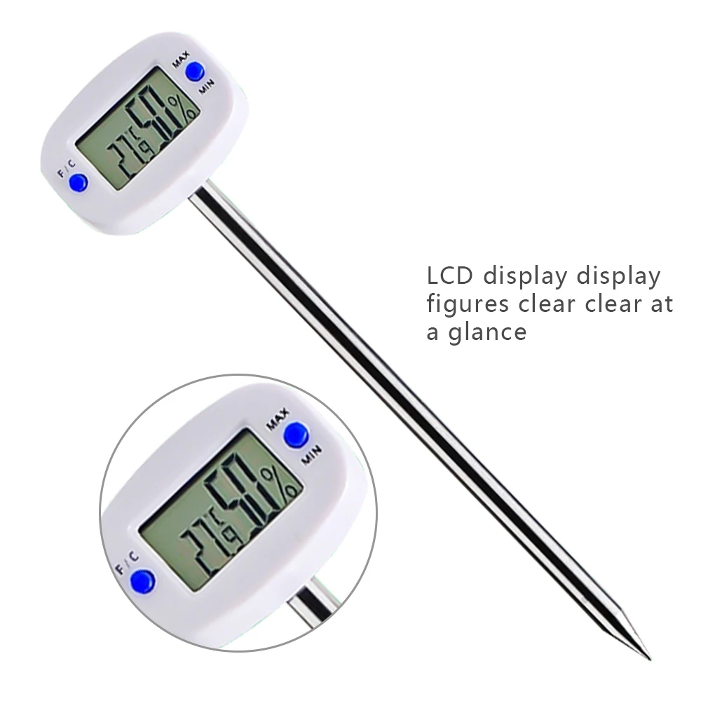Multiple Types Soil Moisture Meter Indoor Watering Alarm Plant Water Tester Hygrometer Sensor Gardening Tool | Инструменты