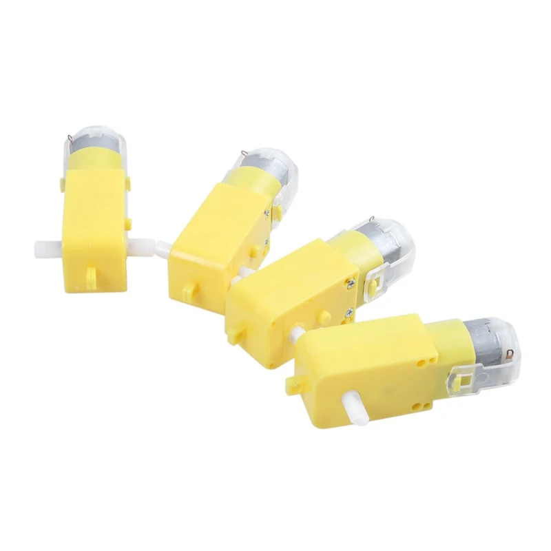 4 шт. для пластиковых шин Arduino Smart Car Robot с редукторным двигателем постоянного тока