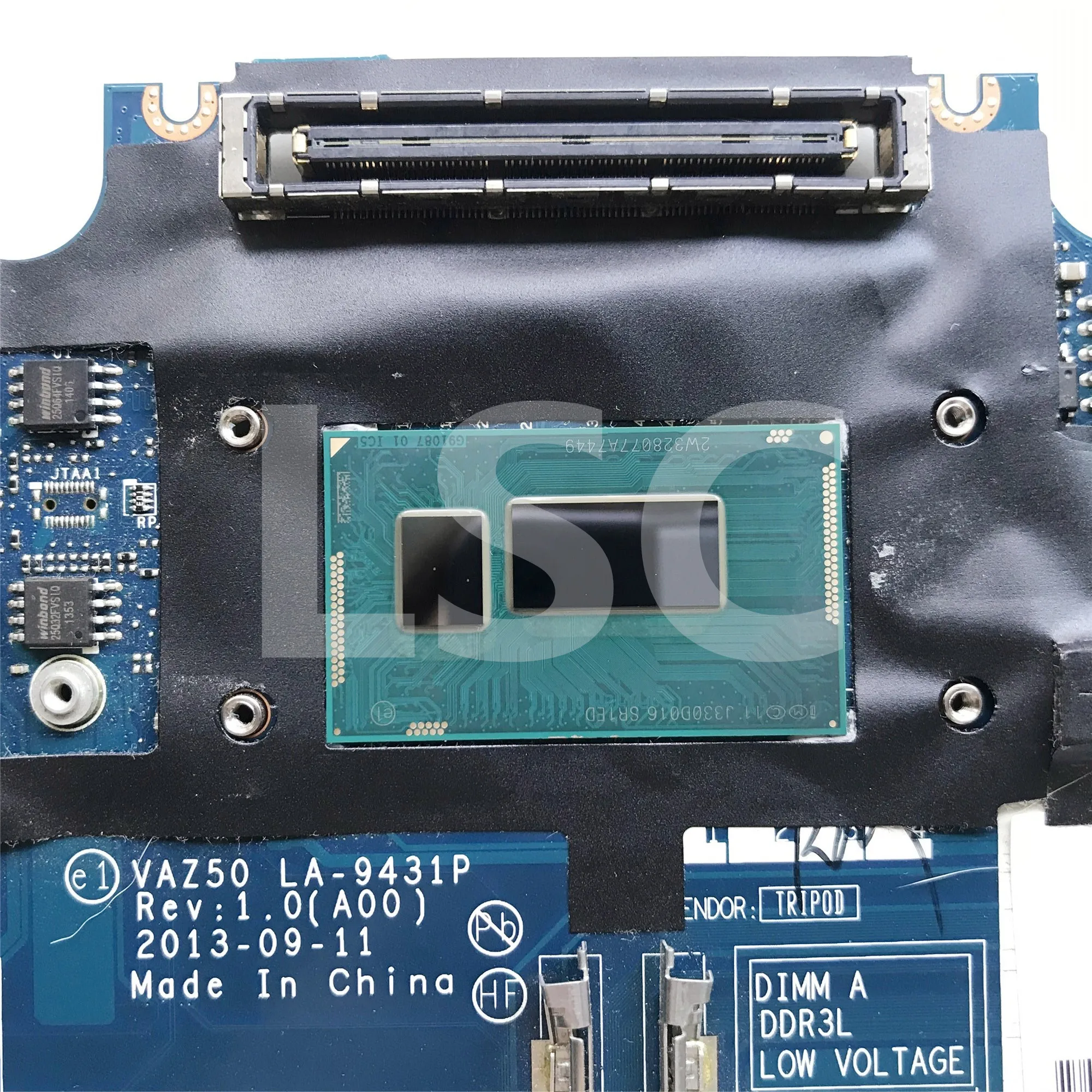 СОП для Dell E7240 Материнская плата ноутбука CN-07RPNV 07RPNV 7RPNV VAZ50 LA-9431P I5-4300U Процессор 100%