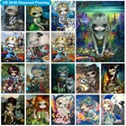 Алмазная 5D живопись AB, полноразмернаякруглая вышивка, для девочек и девушек, Алмазная мозаика, вышивка крестиком, домашний декор, подарки для детей